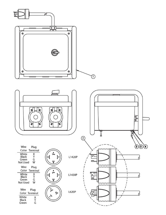 Drawing and Parts list for SELECT-Cycle converter By Wyco