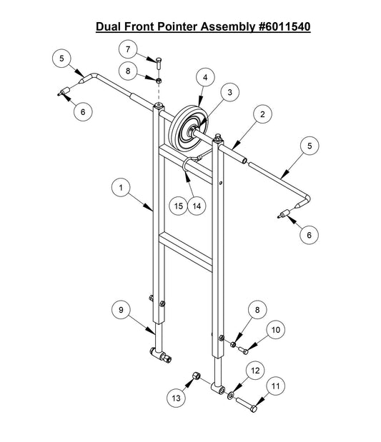 CC3500E (Dual Front Pointer Assembly)