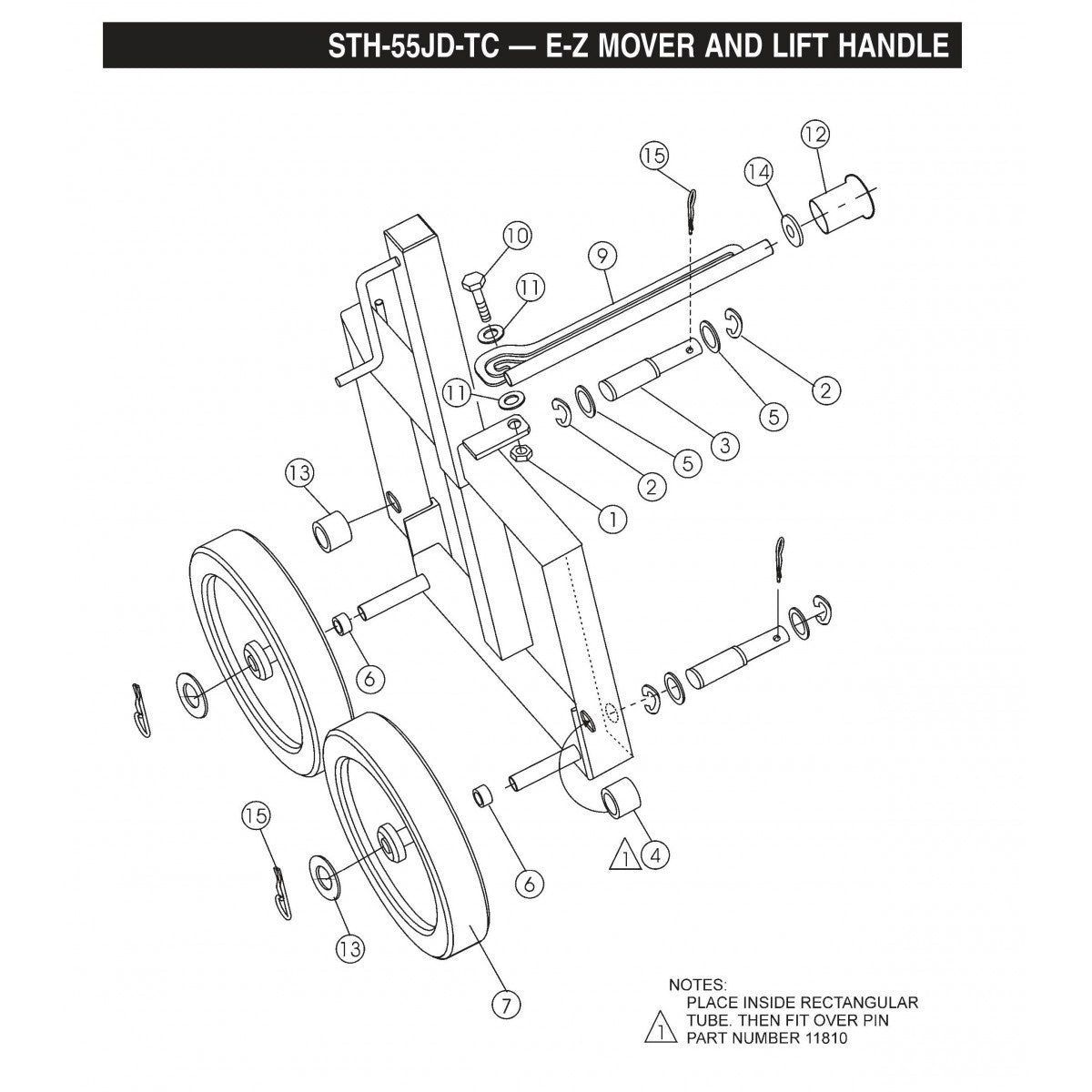 STH E-Z Mover and Lift Handle