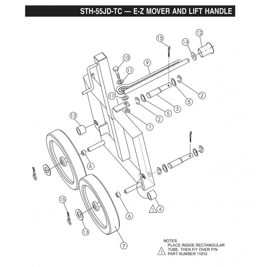 STH E-Z Mover and Lift Handle