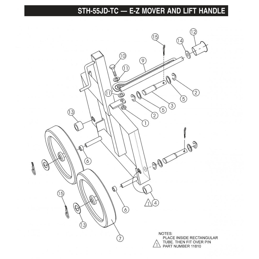 STH E-Z Mover and Lift Handle
