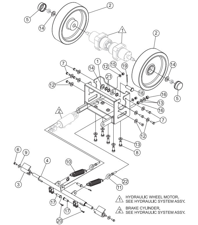 Wheel Drive Assembly Parts-SP403016, SP403020, SP403026, SP403030 DEUTZ F2L2011 DIESEL ENGINE
