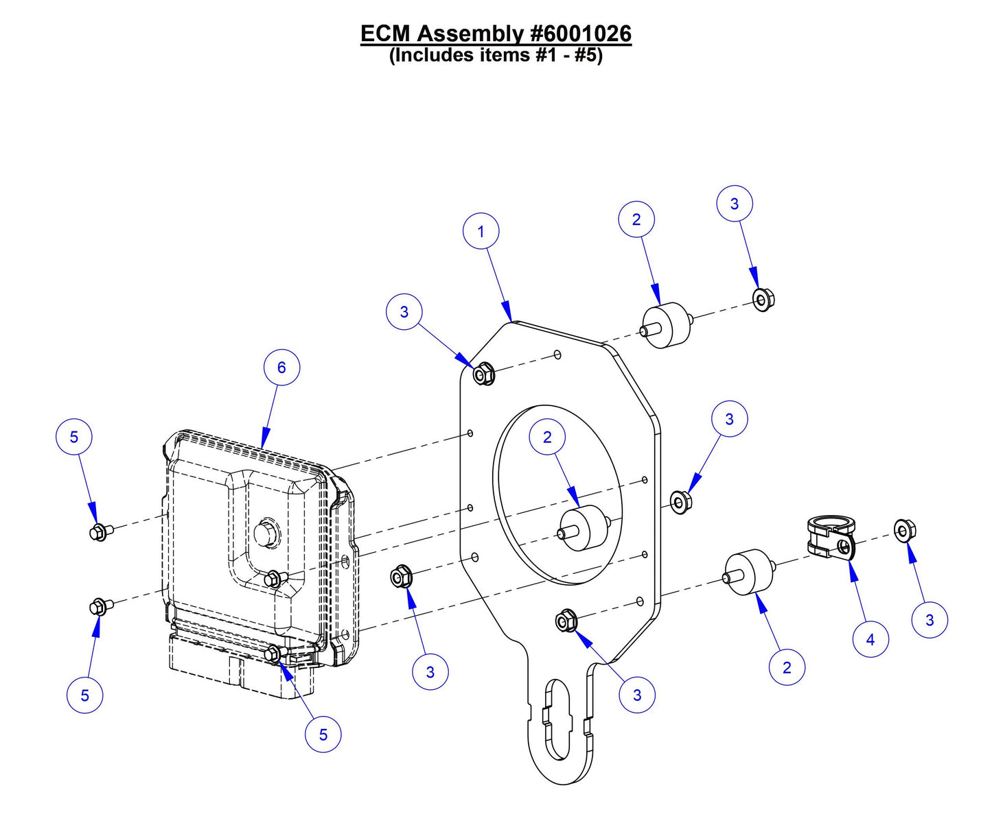 CC5049 ECM Assembly