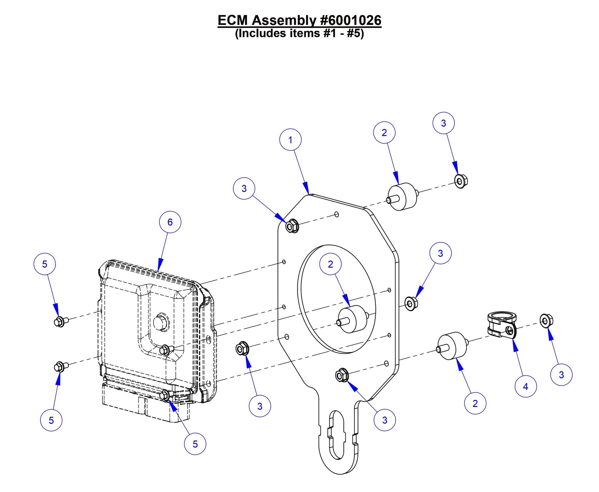 CC5049 ECM Assembly