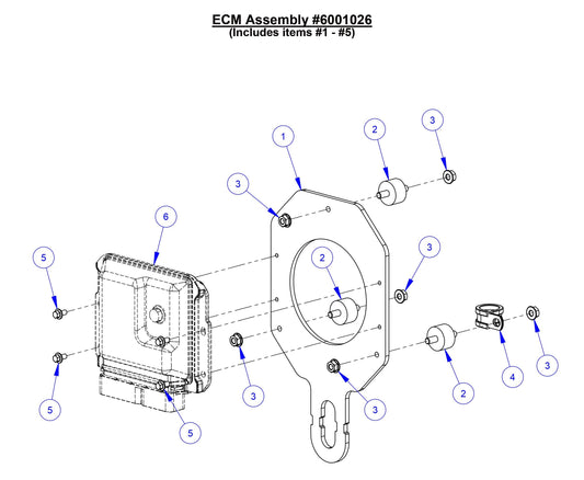 CC5049 ECM Assembly