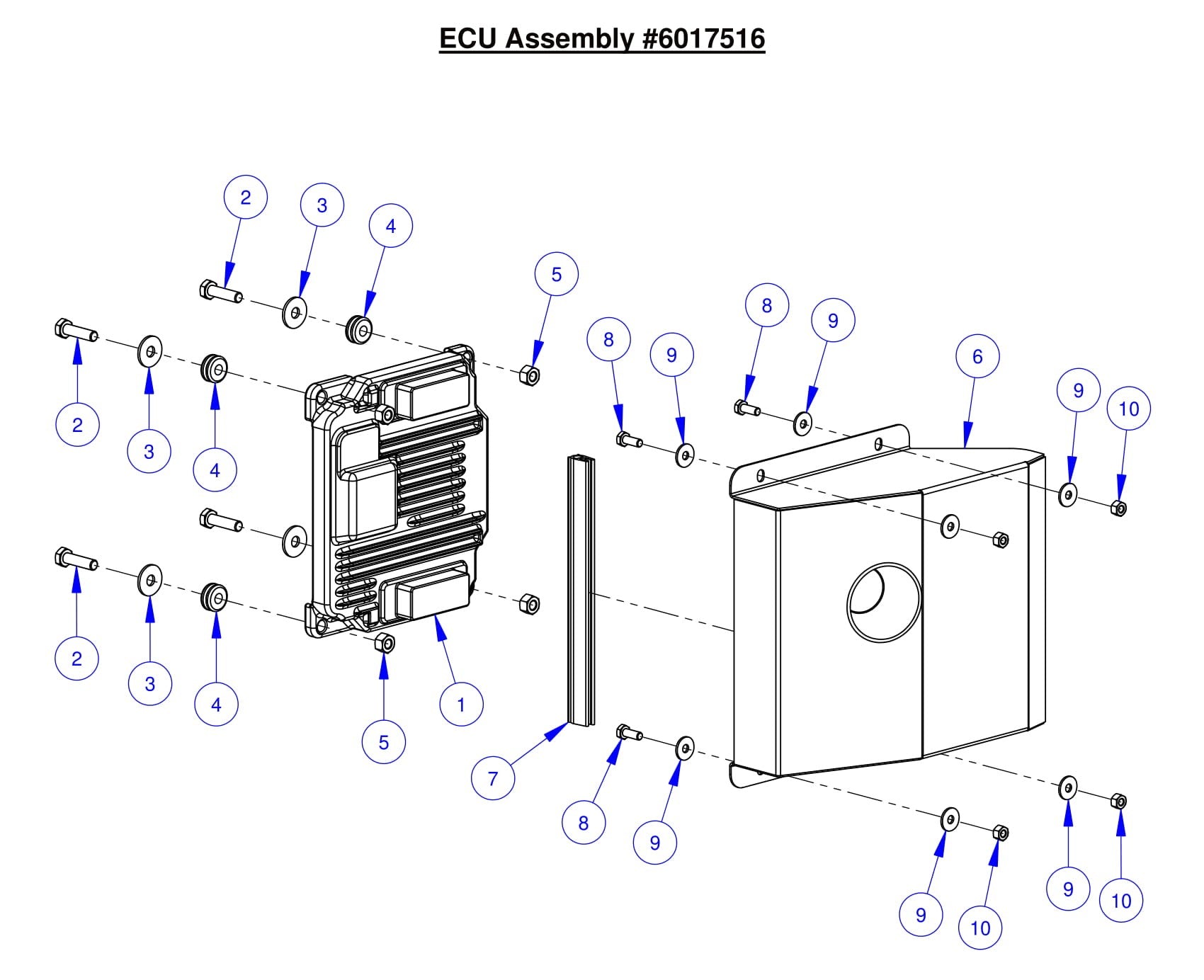 CC7574DK ECU Assembly