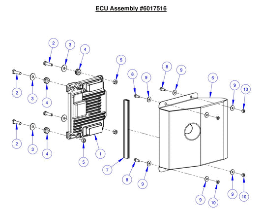 CC7574DK ECU Assembly