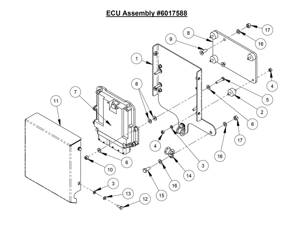 CC7574DD ECU Assembly