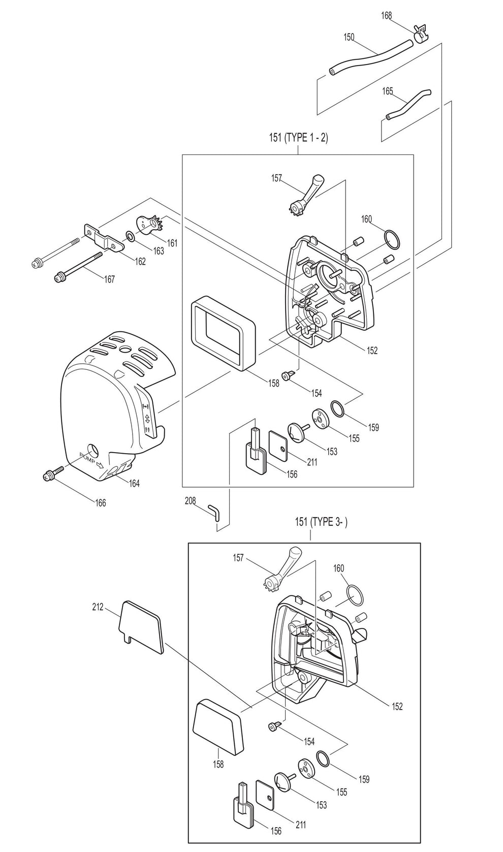 EM4251, EM4251CA Air Cleaner and Cleaner Plate Assembly Parts