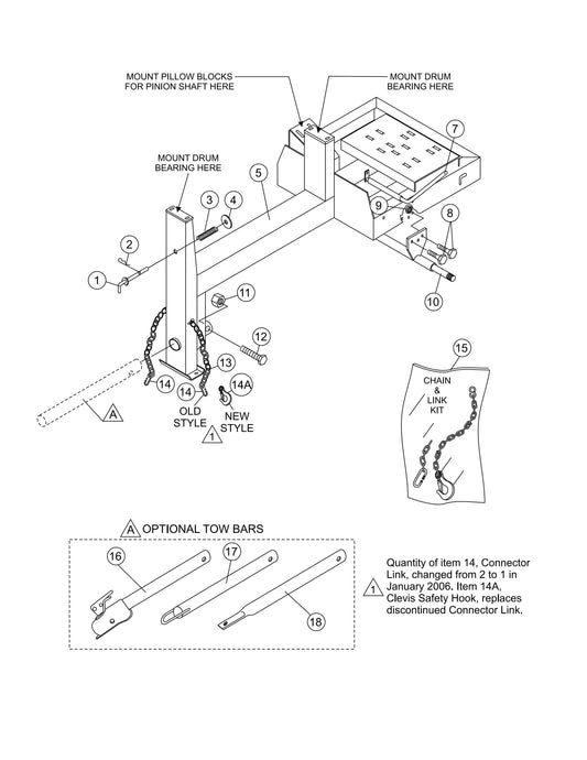 Frame Assembly Parts- EM90SLF Plaster And Motor Mixer