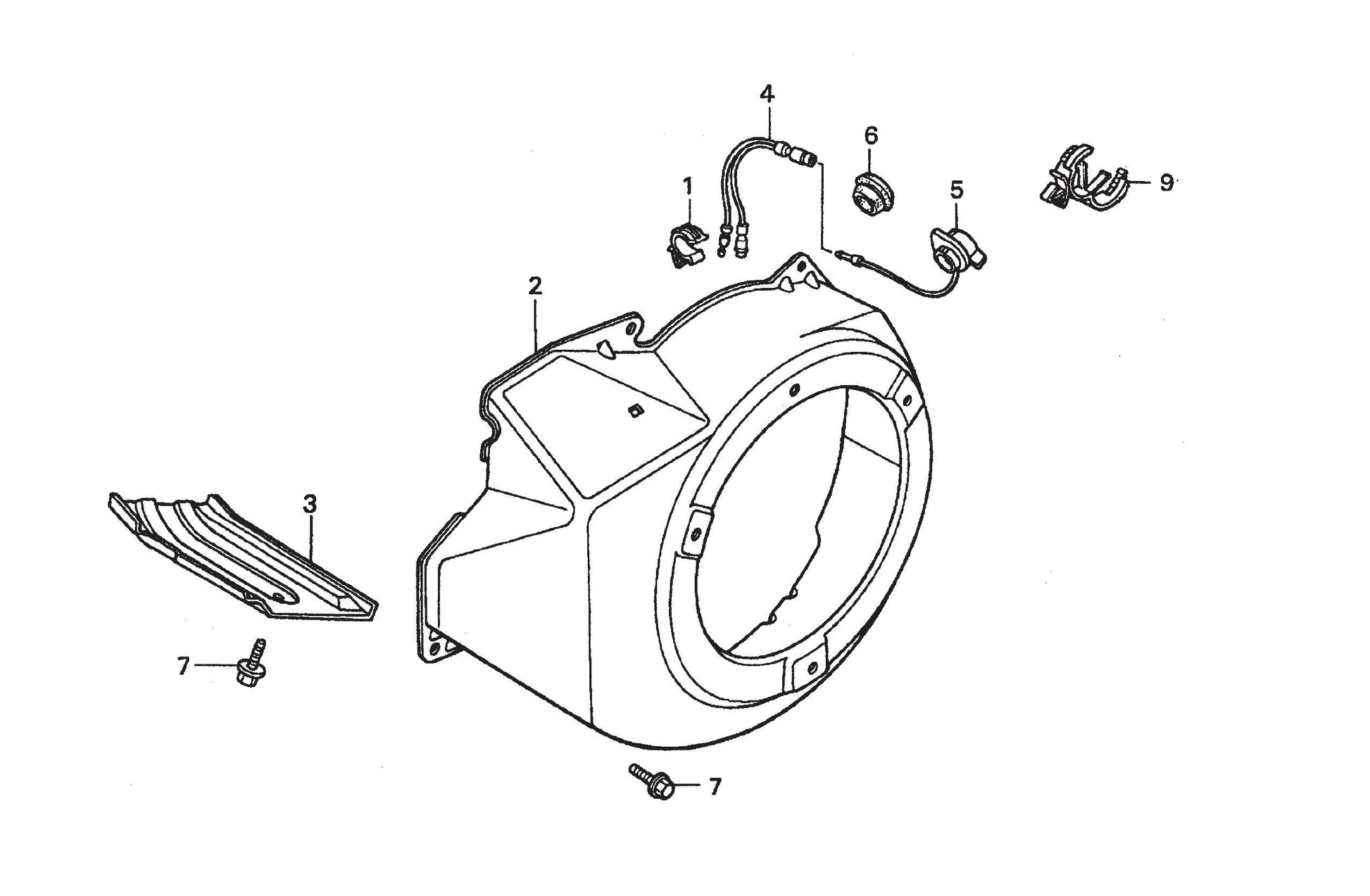 Fan Cover Assembly Parts- EM90S (Steel), EM90P (Plastic) Plaster And Motor Mixer