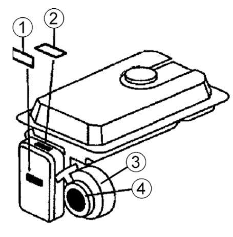 GA6HB GA6HEB HONDA GX340R2EDE2/EDN2 — Engine Decals Assembly Parts By Multiquip