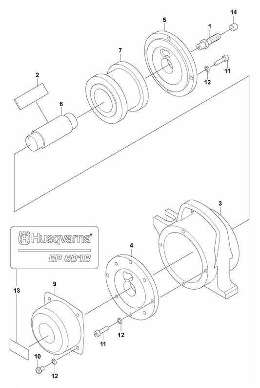 EP 601B Product Complete Assembly Parts