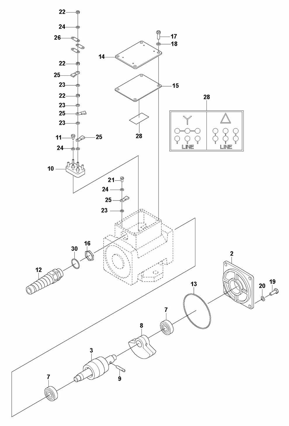 ER 105 Product Complete Assembly Parts by husqvarna