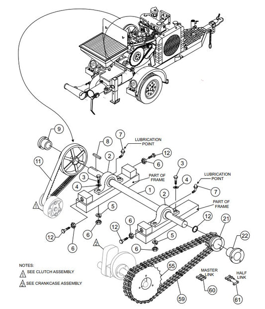 Countershaft Assembly Parts-C30HDN NISSAN ENGINE