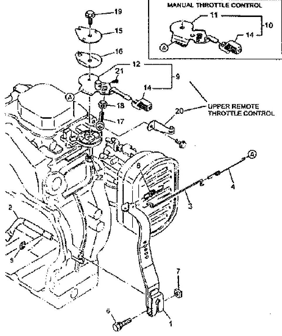 Throttle Control Assembly Parts For MAC6000 Air Compressor By Makita