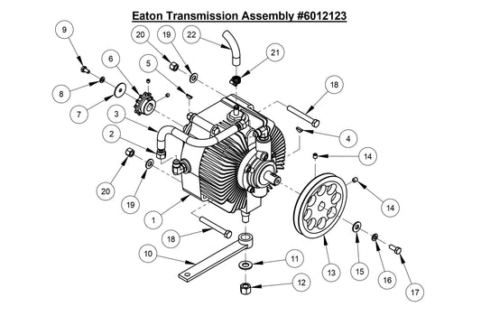CC3728 Eaton Transmission Assembly