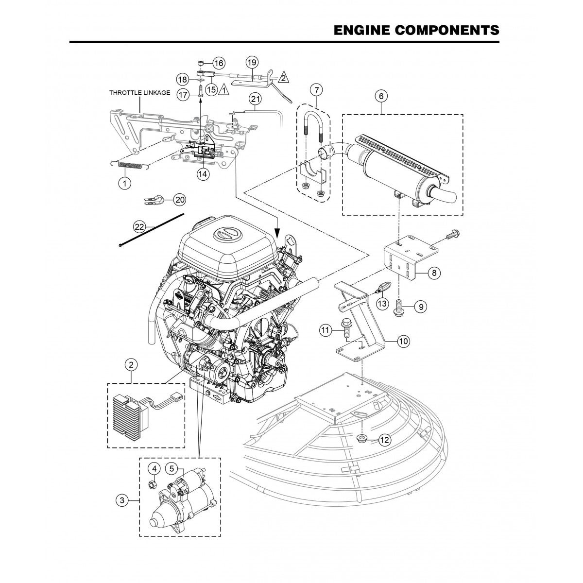 HHNG4 HHNG5 Engine Components