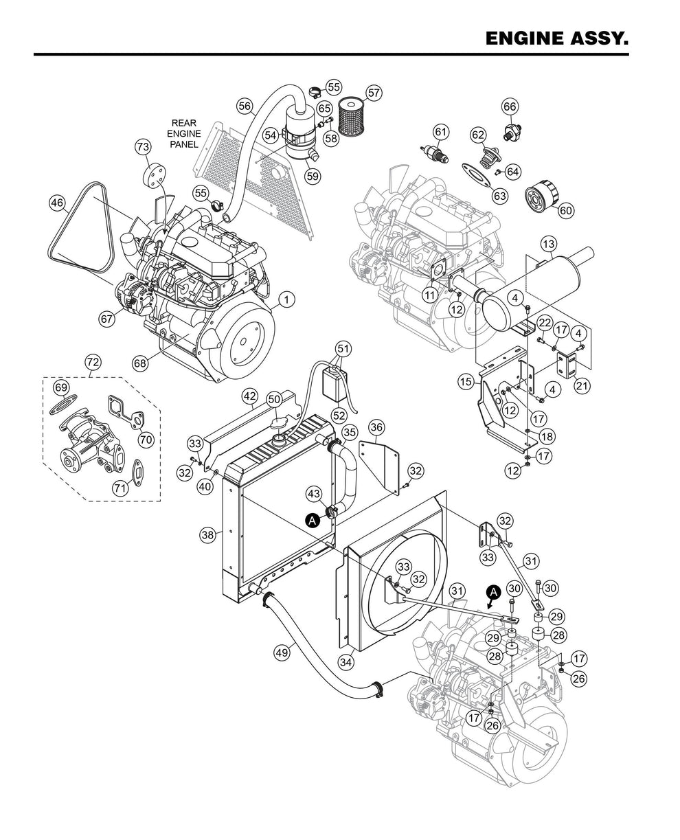 HHXD5 Engine Assembly