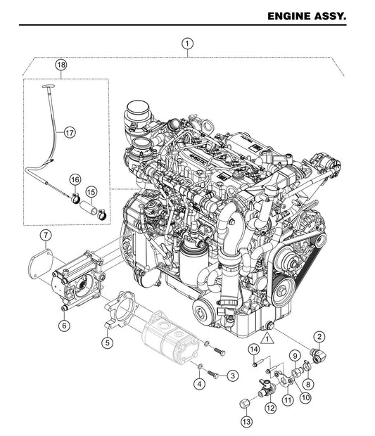 STX6H Engine Assembly