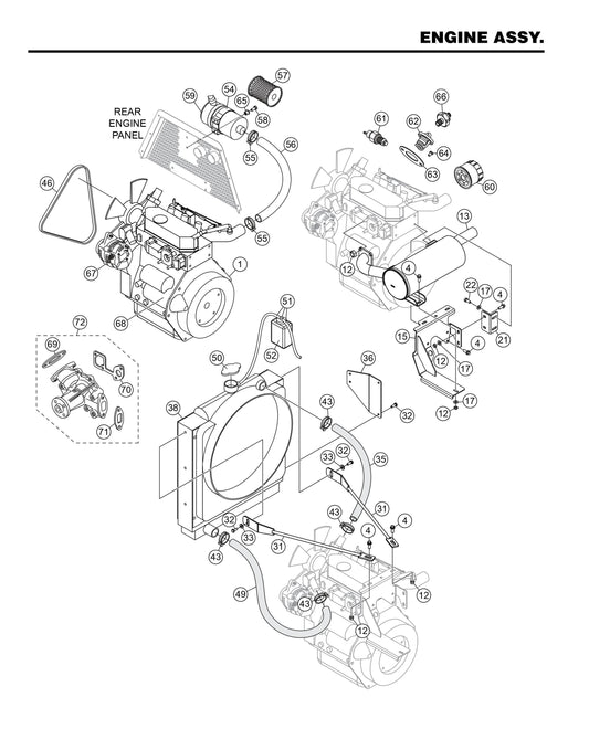 HHXG5 Engine Assembly