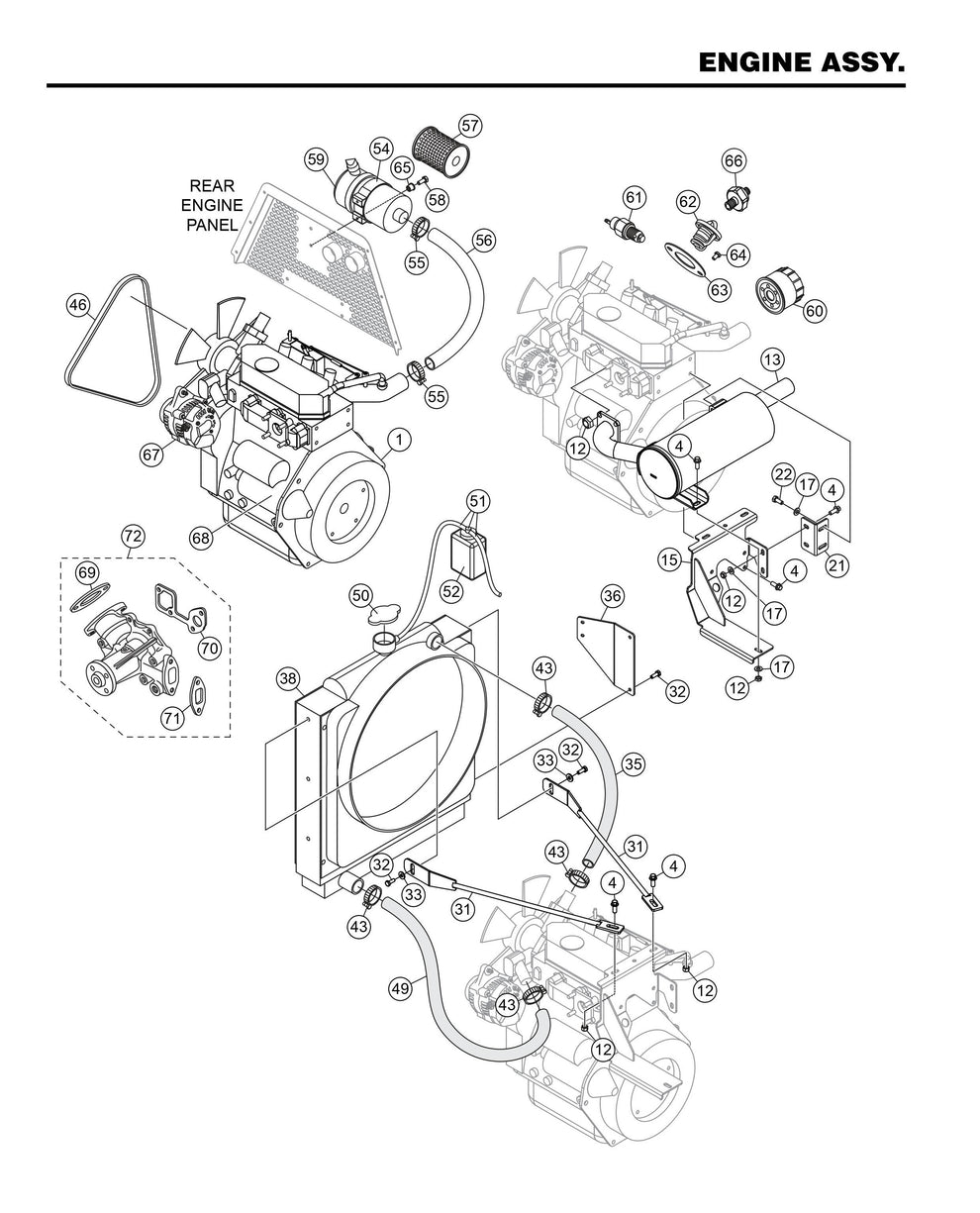 HHXG5 Engine Assembly