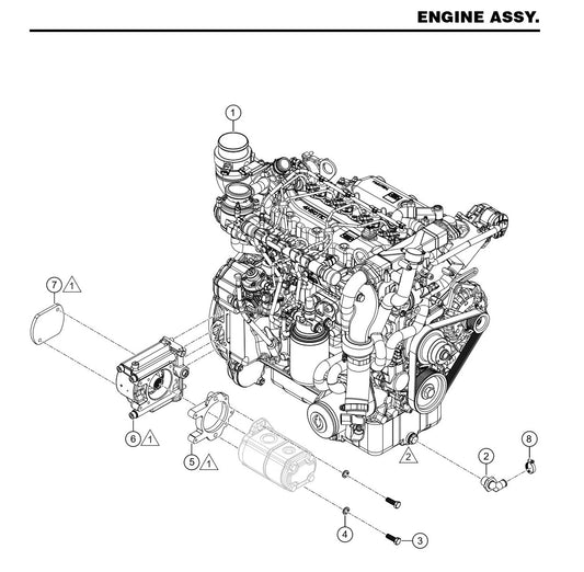 HTX6H Engine Assembly