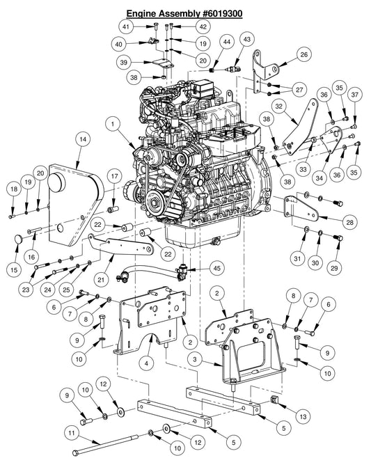CC6561 Engine Assembly