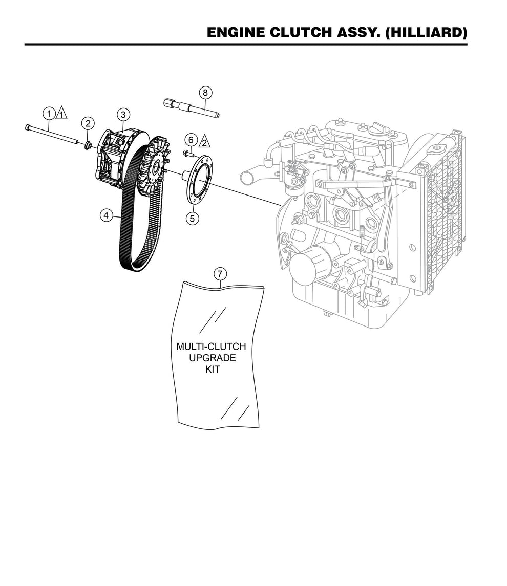 HHN31VTCSL5 Engine Clutch Assembly (Hilliard)