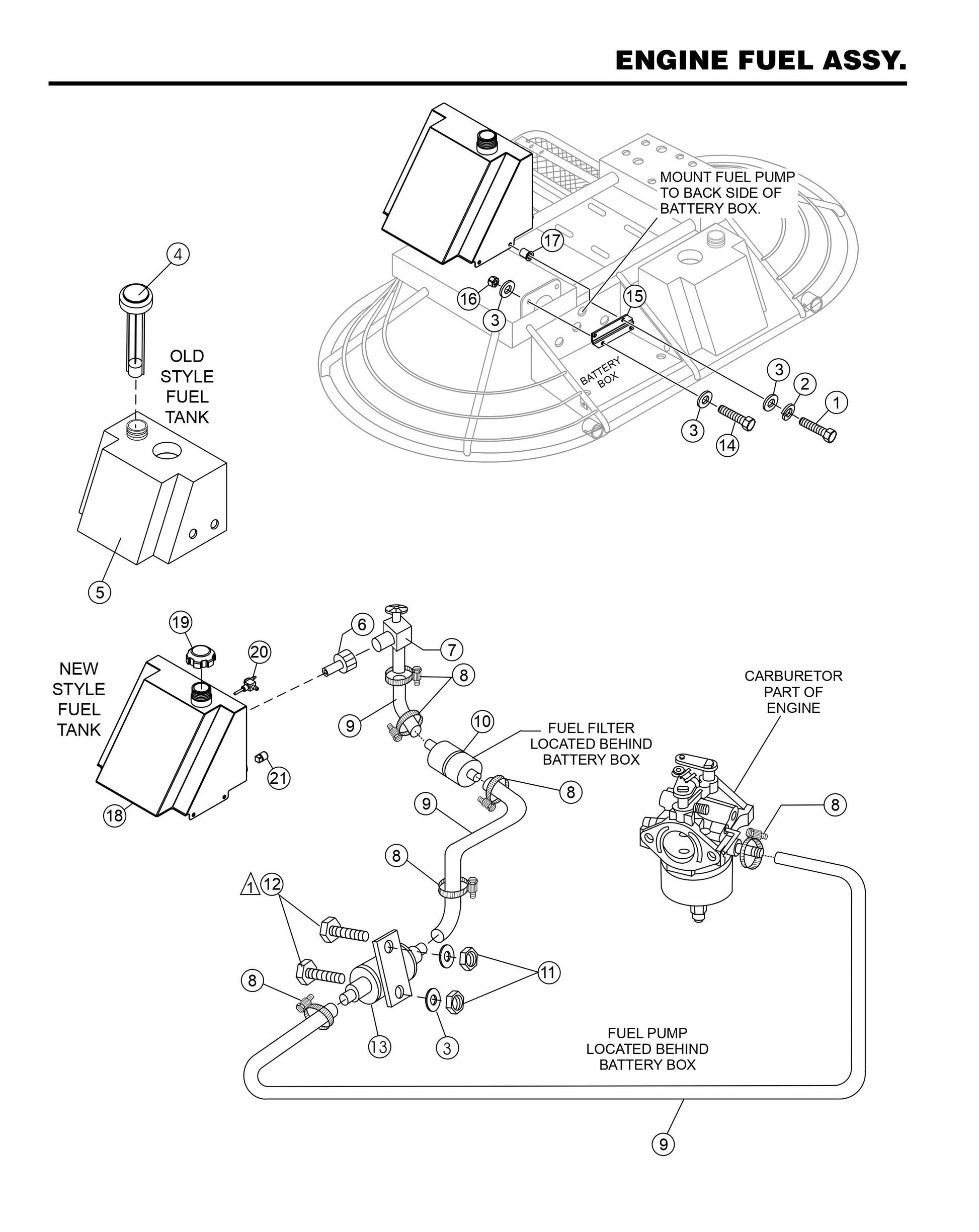 HHN31VTCSL5 Engine Fuel Assembly