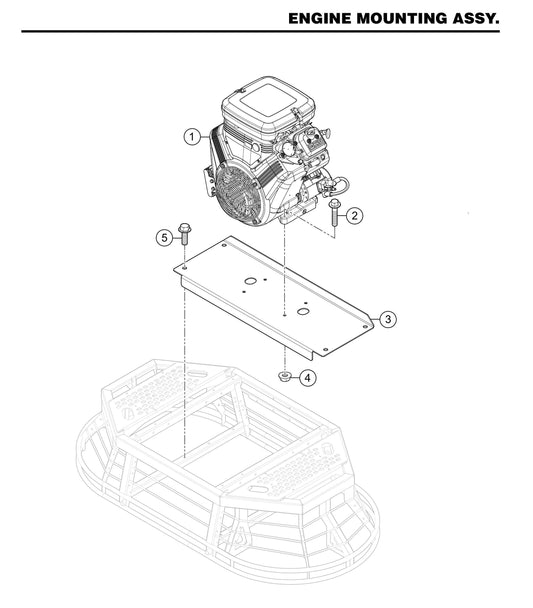 LD6 Engine Mounting Assembly