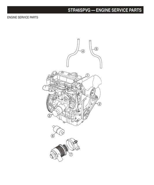 STR46SPVG STOW-Engine Service Parts