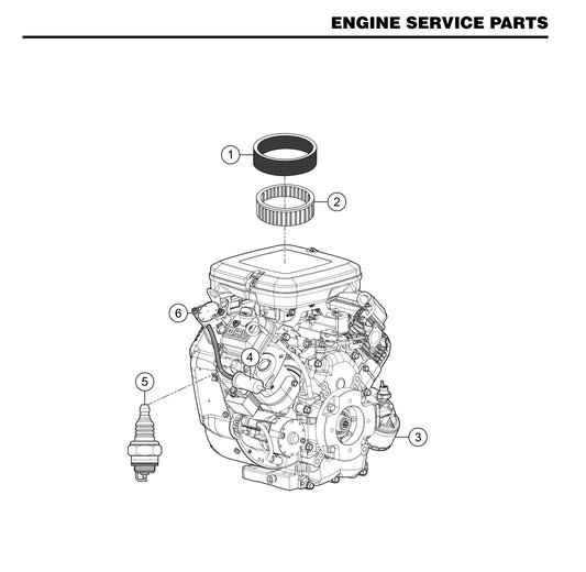 LD6 Engine Service Parts