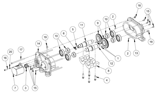 MVW11 Exciter Assembly Parts By MBW