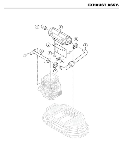 LD6 Exhaust Assembly