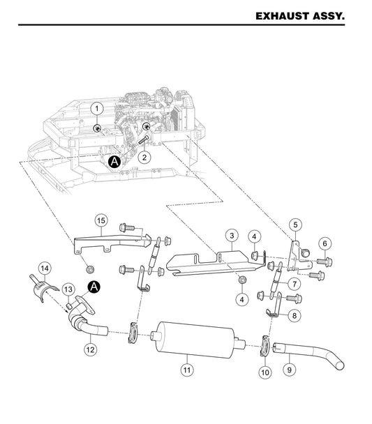 STXDF Exhaust Assembly