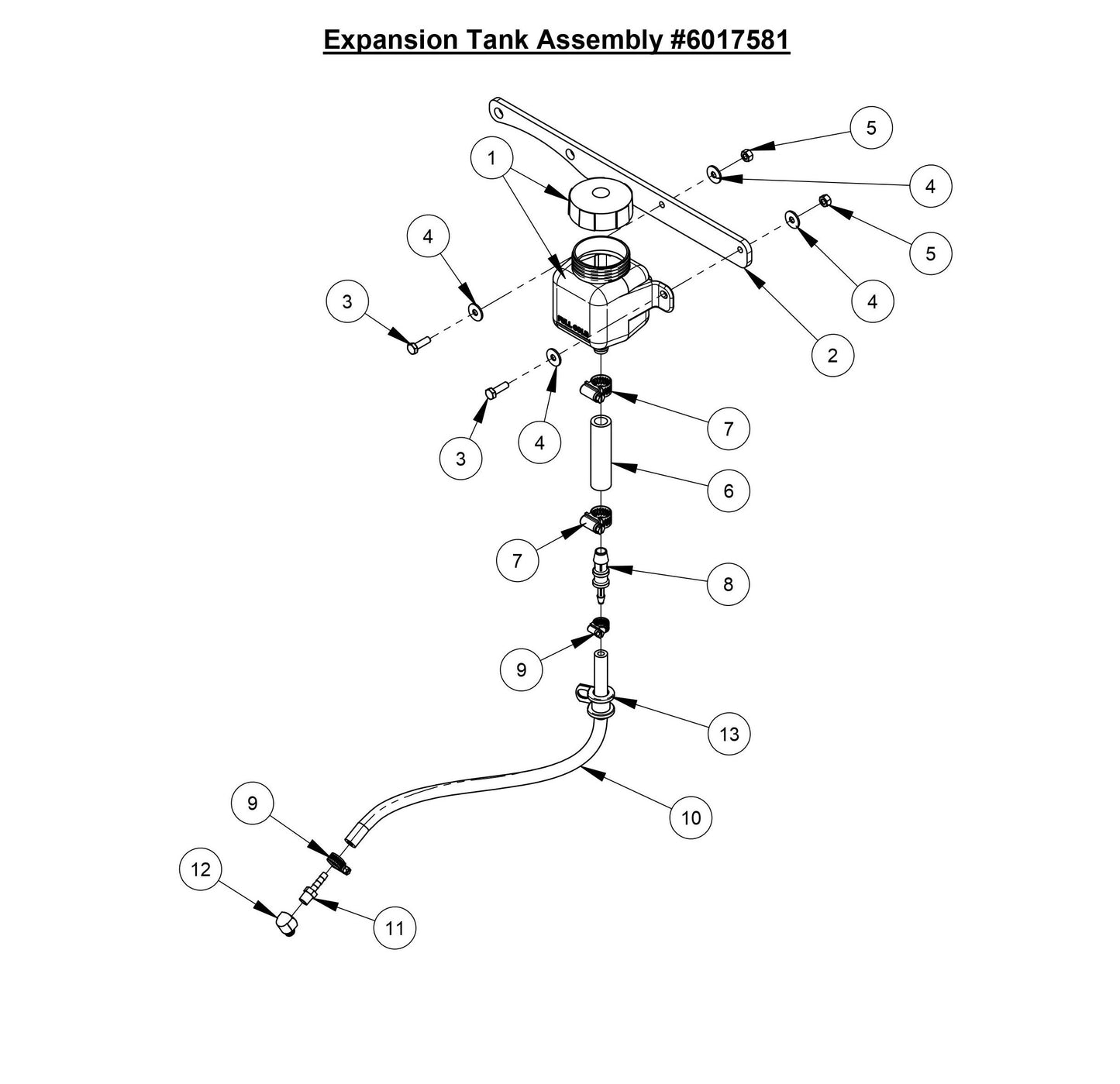 CC7574DD Expansion Tank Assembly fig 2
