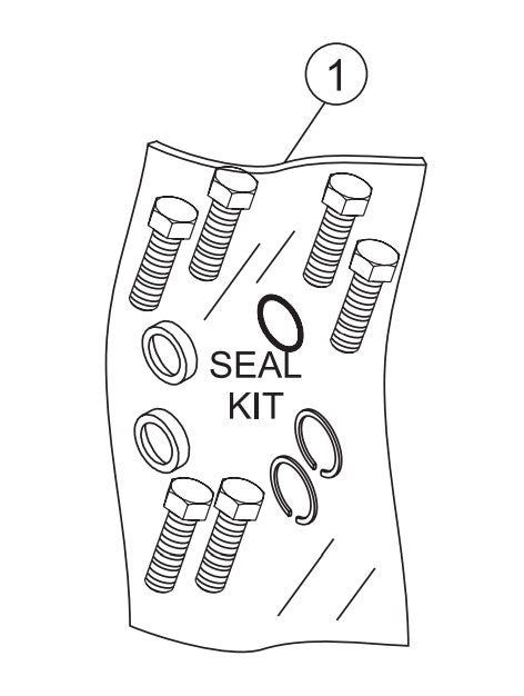 Bladeshaft Seal Kit Assembly Parts-SP605716, SP605720, SP605726, SP605730, SP605736 57 HP DEUTZ DIESEL ENGINE