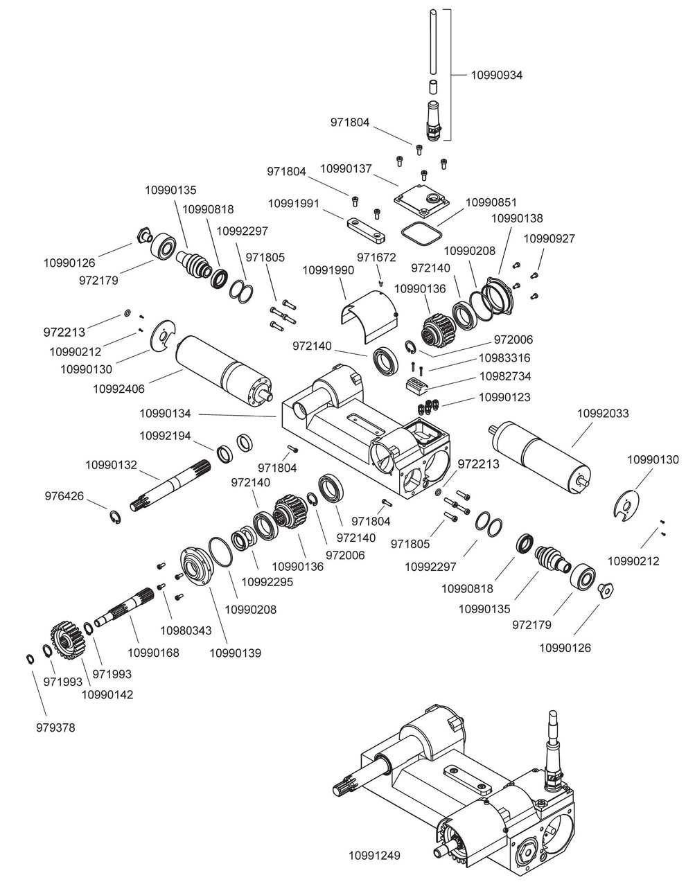 WSE2226 FIG(2) Core Cut Wall Saw Parts By Diamond Products