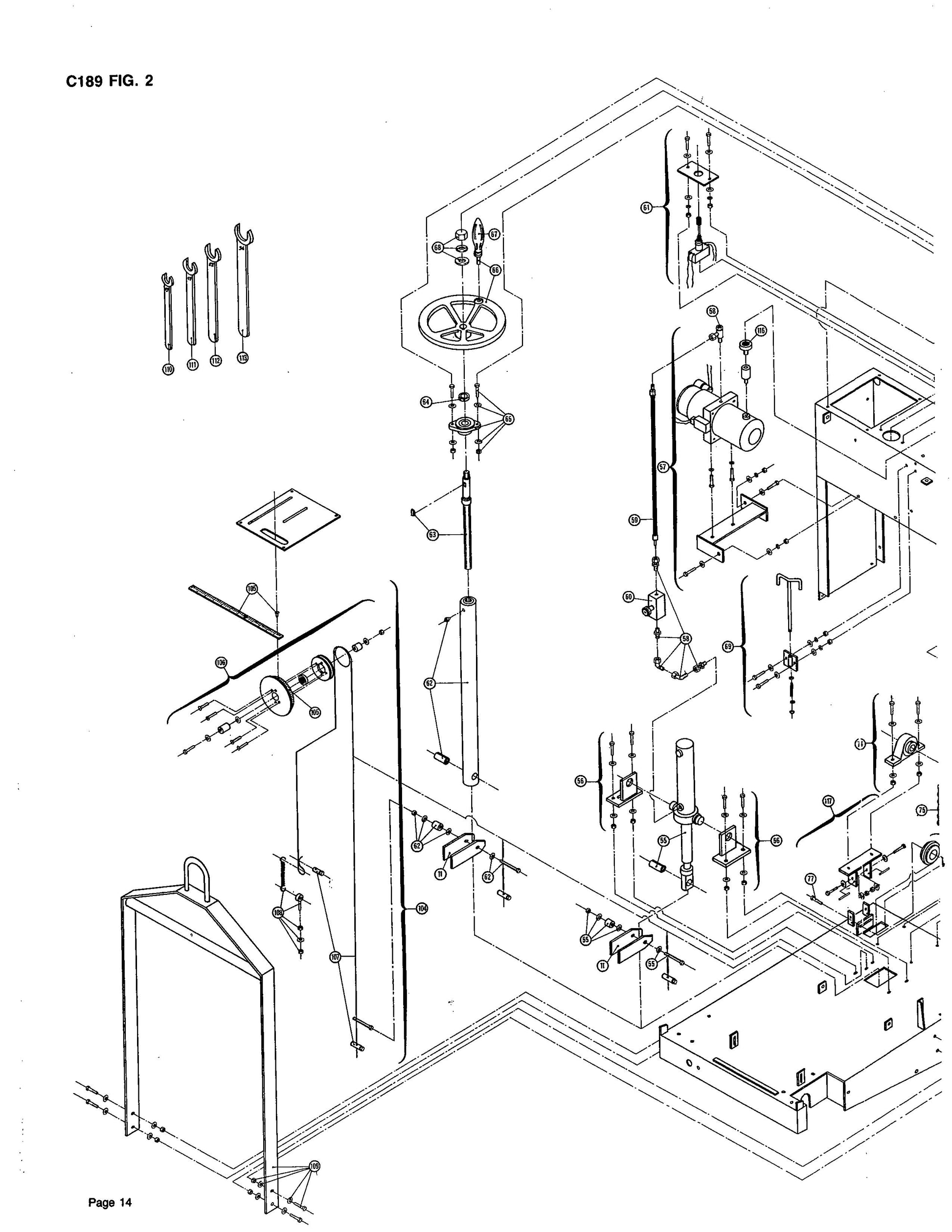 C189 Diagram 1D  Parts By Norton Clippers