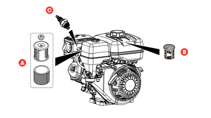 Multiquip Mikasa FKITMVC3 Filter Kit