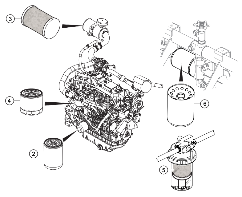 FKITSTXD6I Filter Service Kit for MQ