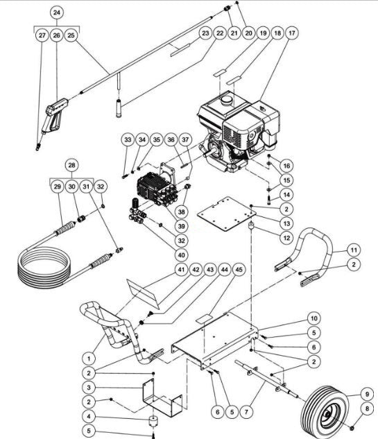 CA-4004-1MAS (sn:10902139-99999999) Frame Assembly Parts by Mi-T-M