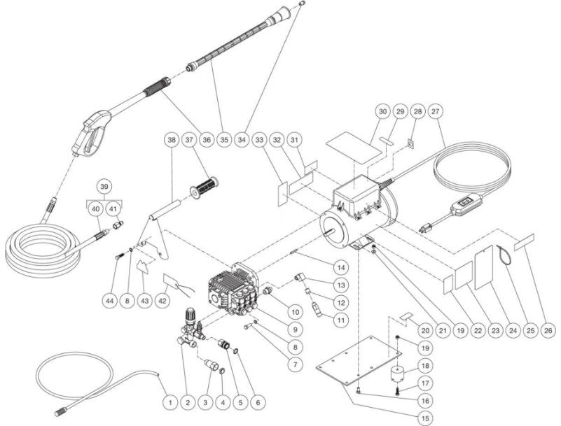  CD-1002-2MUH, CD-1502-2MUH (sn:0-99999999) Frame Assembly Parts by Mi-T-M