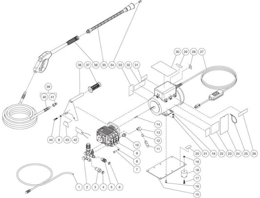  CD-1002-2MUH, CD-1502-2MUH (sn:0-99999999) Frame Assembly Parts by Mi-T-M