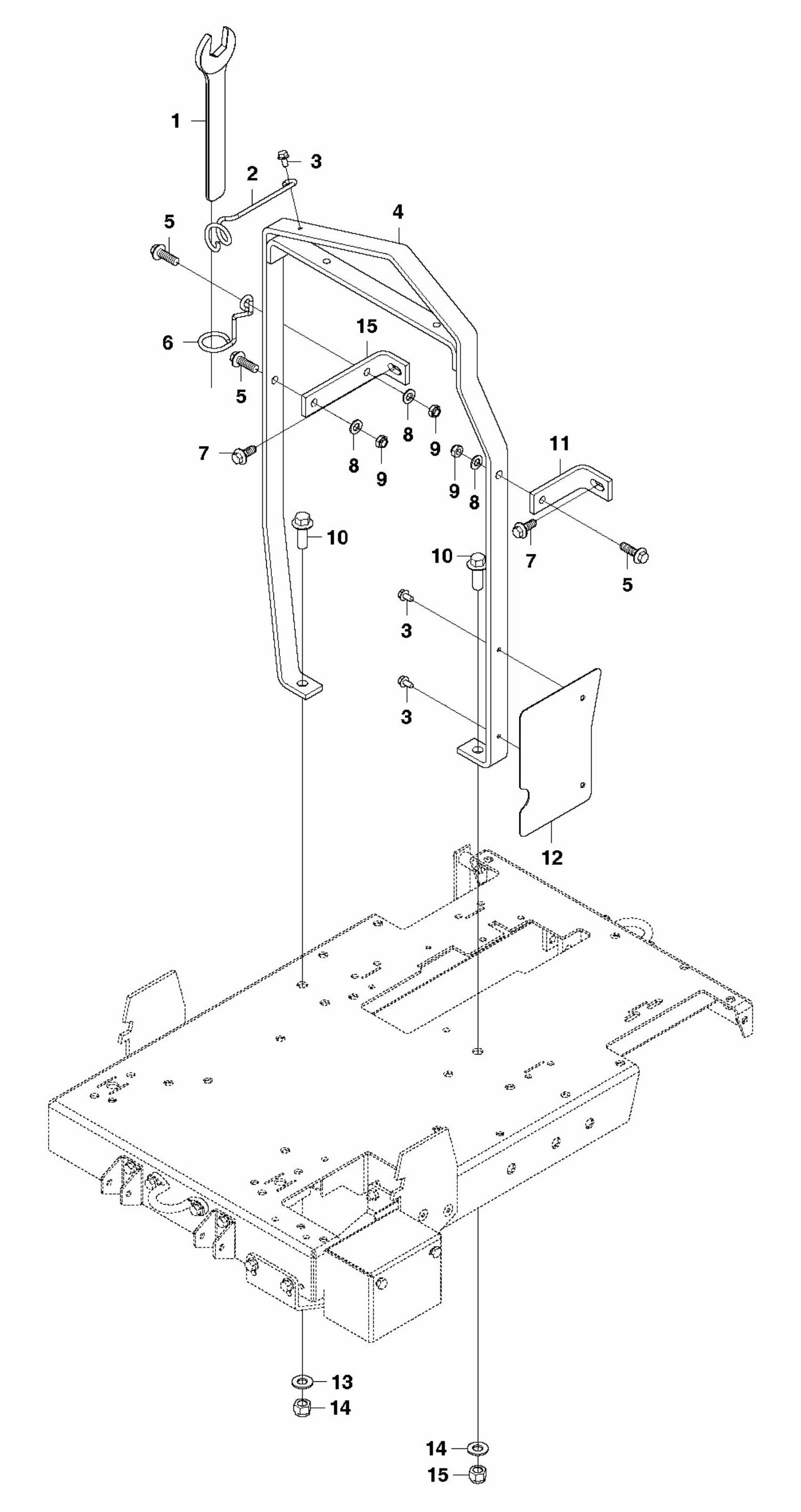 FS3500 G Lift Bail Assembly Parts