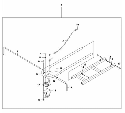 FS3500 G Pointer Front Assembly Parts