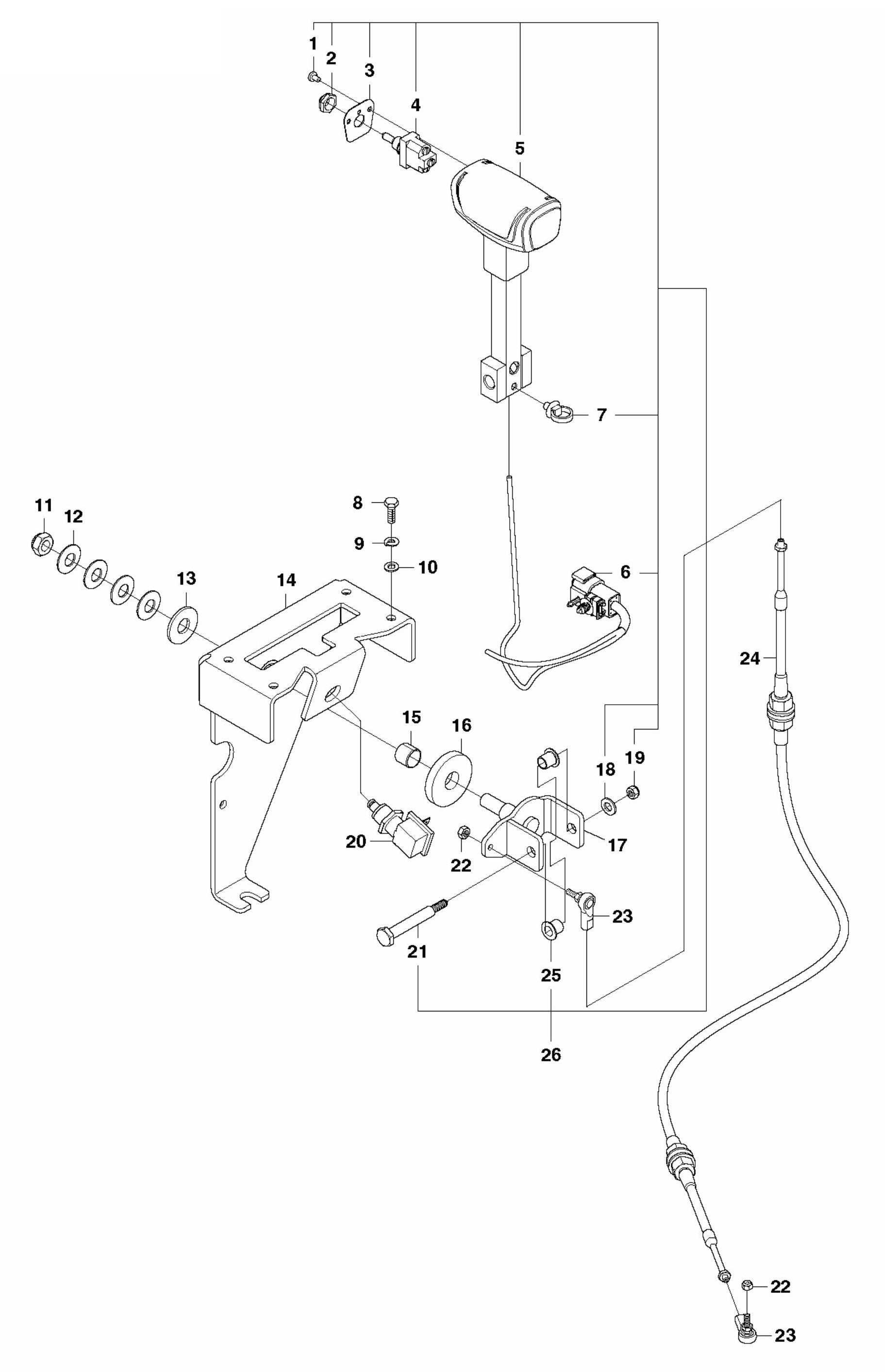 FS3500 G Speed Control Assembly Parts