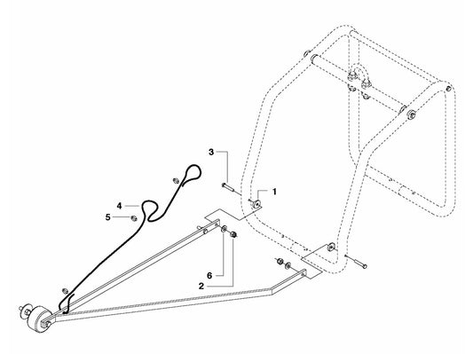 FS410 D Pointer Attachment-Single Pointer Assembly Parts