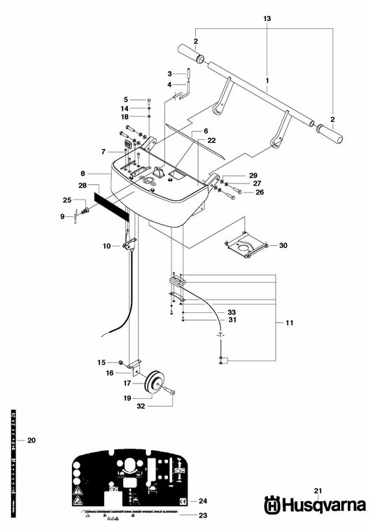 FS410 D Control Console Assembly Parts